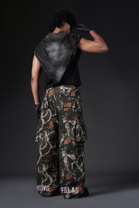 NO TRACE - Camouflage Pants